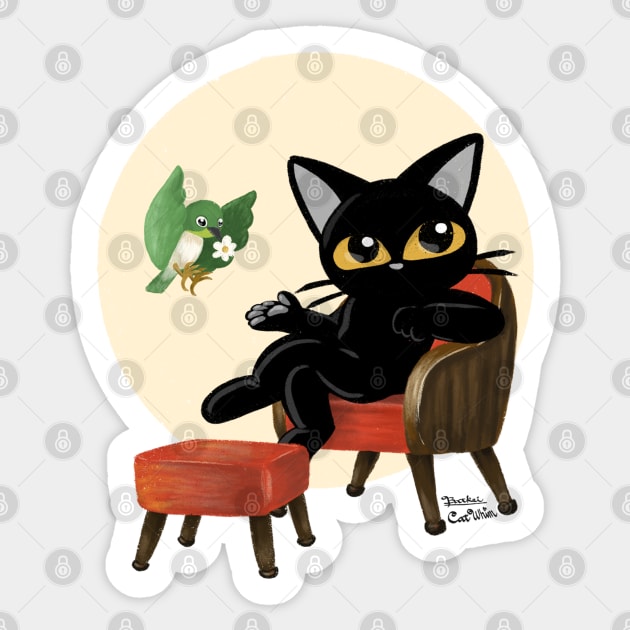 Favorite chair Sticker by BATKEI